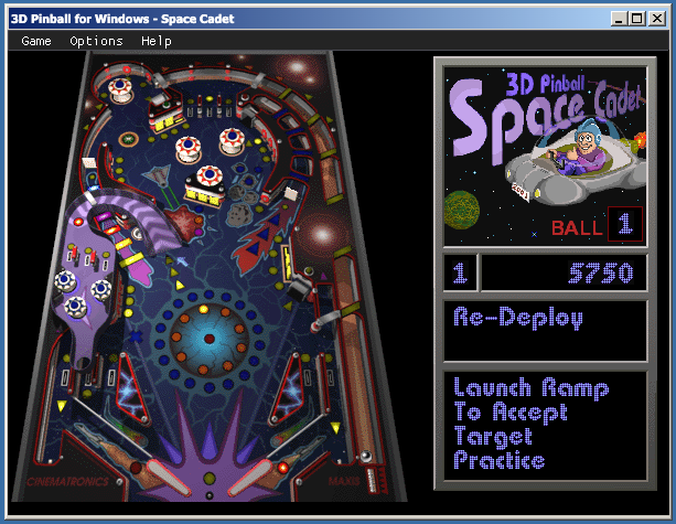 3D Pinball: Space Cadet